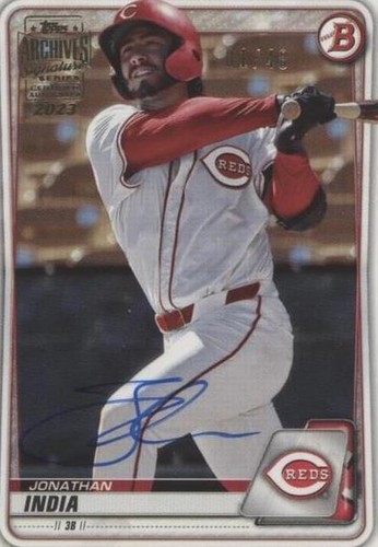 2023 Topps Archives Signature Series - Jonathan India #20B-BP-73