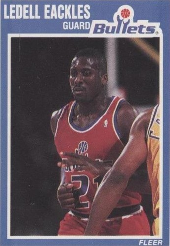 1989-90 Fleer - Ledell Eackles #158