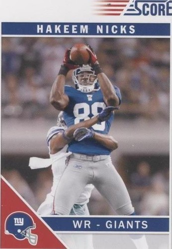 2011 Score Hakeem Nicks #191