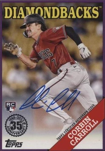 2023 Topps Update Series - Corbin Carroll #88BAU-CCA