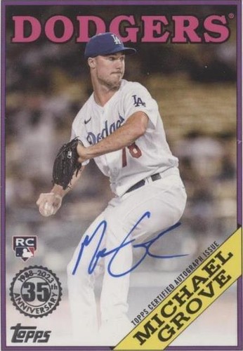 2023 Topps Series 1 - Michael Grove #88BA-MG