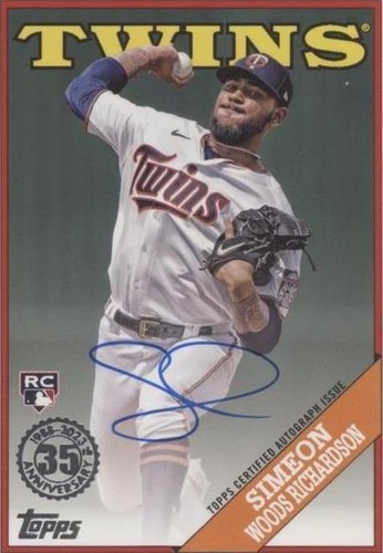 2023 Topps Series 2 - Simeon Woods Richardson #88BA-SW