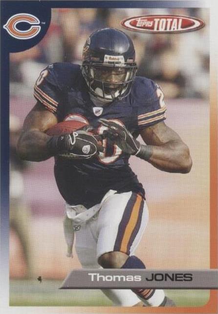2005 Topps Total Thomas Jones #218