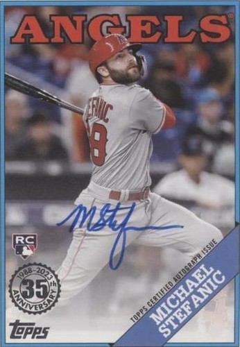 2023 Topps Series 1 - Michael Stefanic #88BA-MS