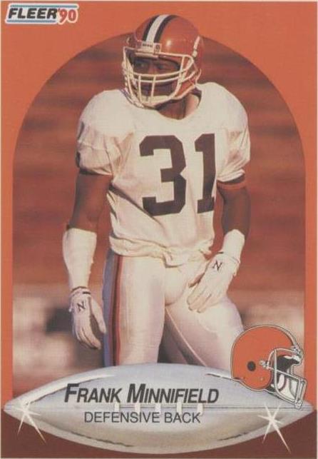 1990 Fleer Frank Minnifield #56