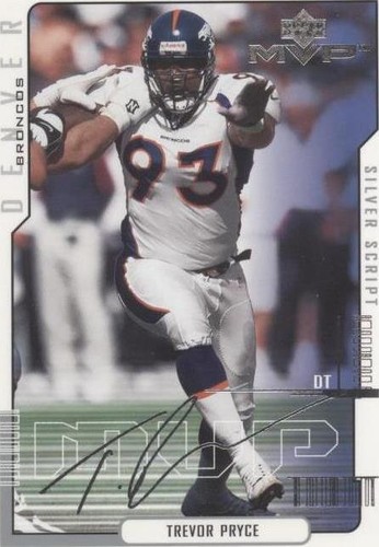 2000 Upper Deck MVP Trevor Pryce #55