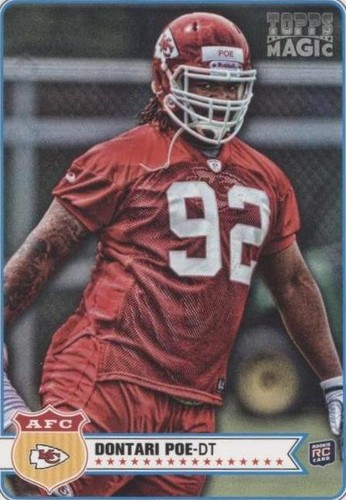 2012 Topps Magic Dontari Poe #211