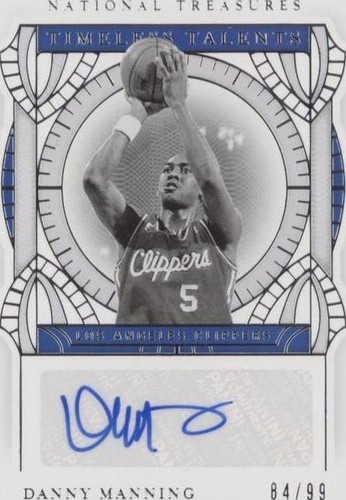 2020-21 Panini National Treasures - Danny Manning #TT-DMN