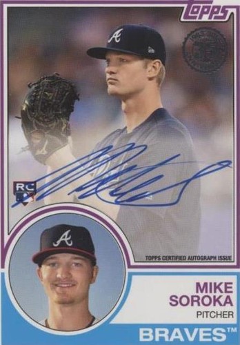 2018 Topps Update Series - Mike Soroka #83A-MD