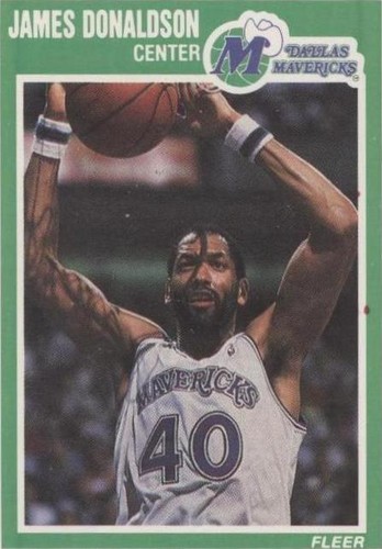1989-90 Fleer - James Donaldson #34