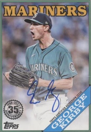 2023 Topps Series 1 - George Kirby #88BA-GK