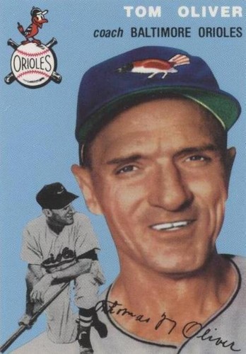 1994 Topps Archives The Ultimate 1954 Set - Tom Oliver #207