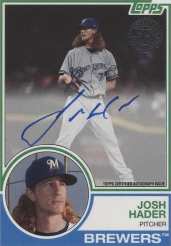 2018 Topps - Josh Hader #83A-JHA