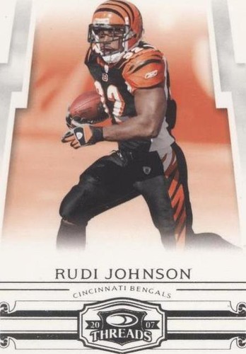 2007 Donruss Threads Rudi Johnson #12