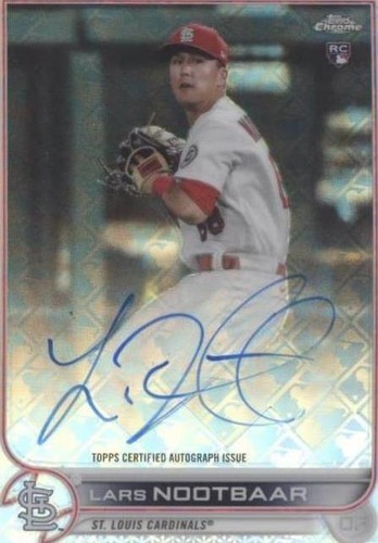2022 Topps Chrome Logofractor Edition - Lars Nootbaar #CA-LN