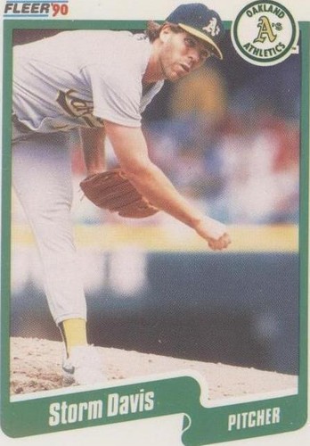 1990 Fleer - Storm Davis #5