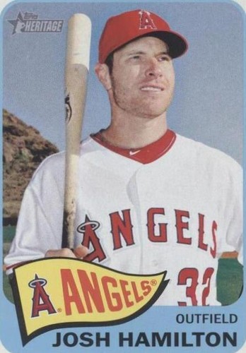 2014 Topps Heritage - Josh Hamilton #460