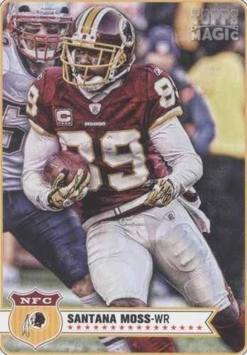 2012 Topps Magic Santana Moss #275