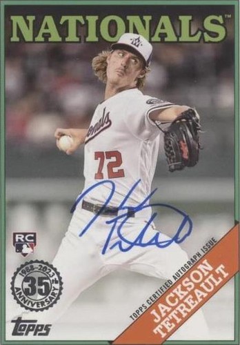 2023 Topps Series 2 - Jackson Tetreault #88BA-JT