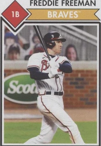 2020-21 Topps 582 Montgomery Club Set 1 - Freddie Freeman #2