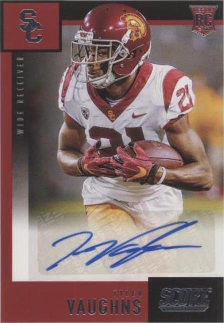 2021 Panini Chronicles Draft Picks Tyler Vaughns #SA-TYV