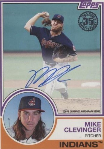 2018 Topps - Mike Clevinger #83A-MC