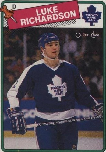 1988-89 O-Pee-Chee - Luke Richardson #245