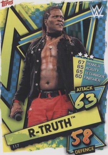 2021 Topps WWE Slam Attax - R-Truth #117