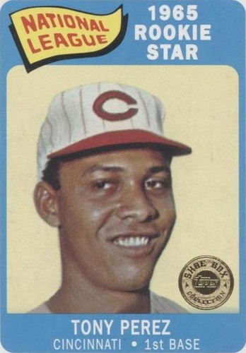 2003 Topps Shoe Box Collection - Tony Perez #34