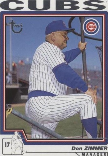 2004 Topps Retired Signature Edition - Don Zimmer #27