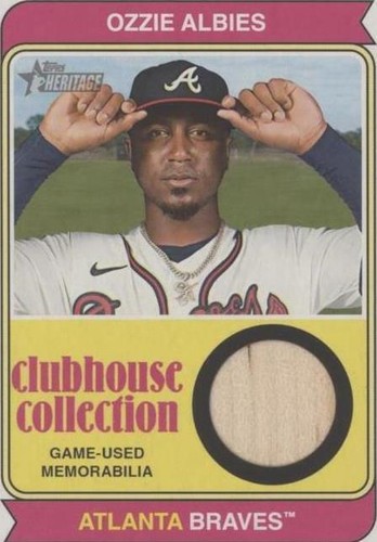 2023 Topps Heritage - Ozzie Albies #CCR-OA