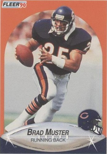 1990 Fleer Brad Muster #298