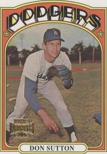 2002 Topps Archives - Don Sutton #175