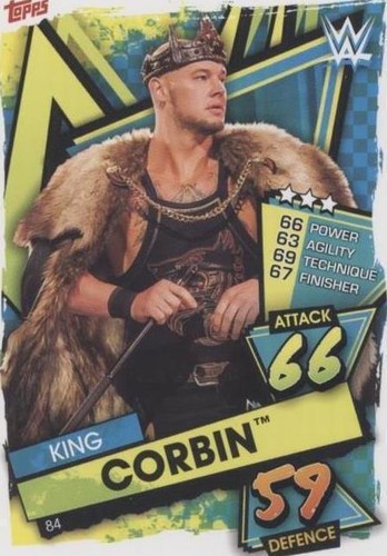 2021 Topps WWE Slam Attax - King Corbin #84