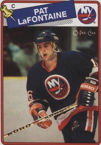 1988-89 O-Pee-Chee - Pat LaFontaine #123