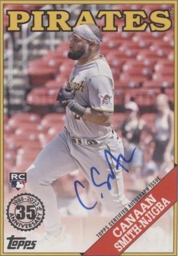2023 Topps Series 1 - Canaan Smith-Njigba #88BA-CS