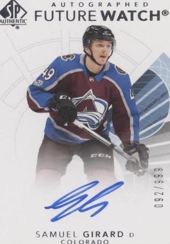 2017-18 SP Authentic - Samuel Girard #176