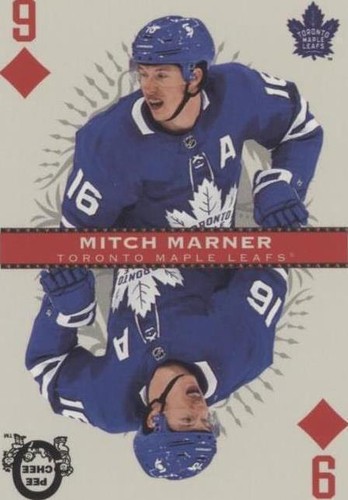 2021-22 O-Pee-Chee - Mitch Marner #9-DIAMONDS