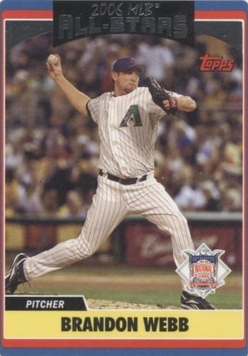 2006 Topps Updates & Highlights - Brandon Webb #UH276