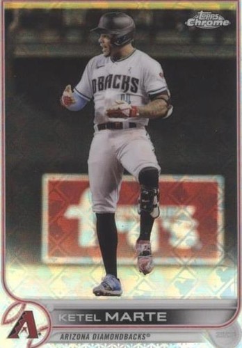 2022 Topps Chrome Logofractor Edition - Ketel Marte #16