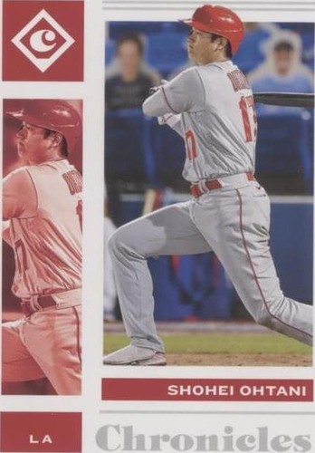 2021 Shohei Ohtani Panini Flawless Signatures Auto #7/10 Red 