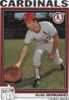 2004 Topps Retired Signature Edition - Keith Hernandez #13