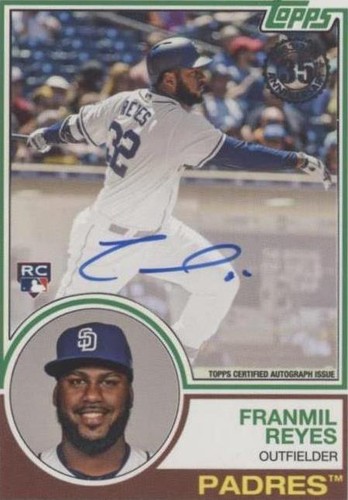 2018 Topps Update Series - Franmil Reyes #83A-FR