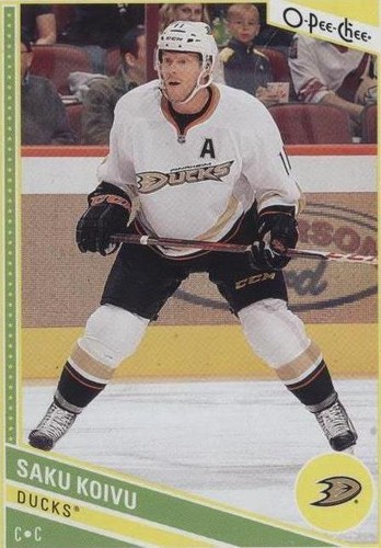 2013-14 O-Pee-Chee - Saku Koivu #176