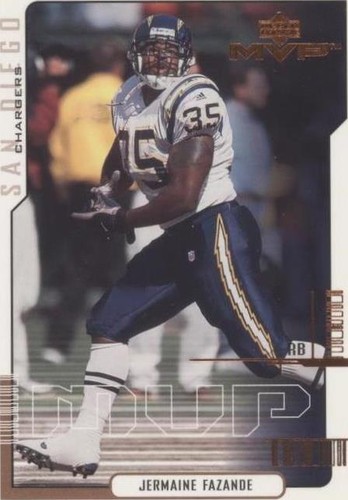 2000 Upper Deck MVP Jermaine Fazande #145