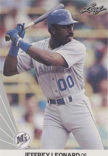 1990 Leaf - Jeffrey Leonard #219