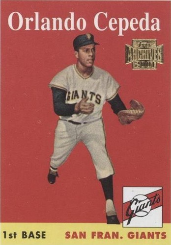 2001 Topps Archives - Orlando Cepeda #253