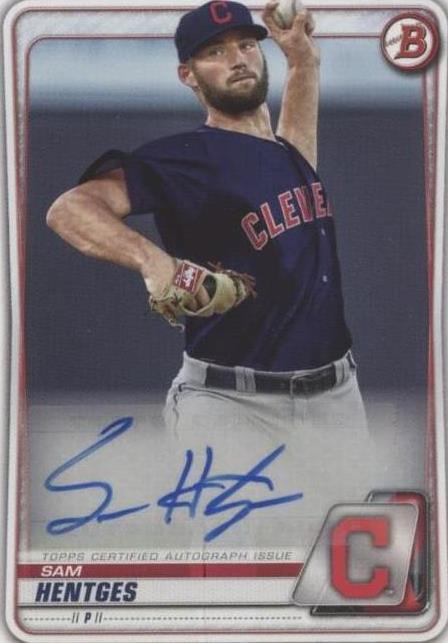2020 Bowman - Sam Hentges #PA-SHE