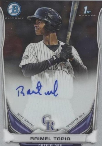 2014 Bowman - Raimel Tapia #BCAP-RT