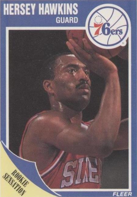 1989-90 Fleer - Hersey Hawkins #117